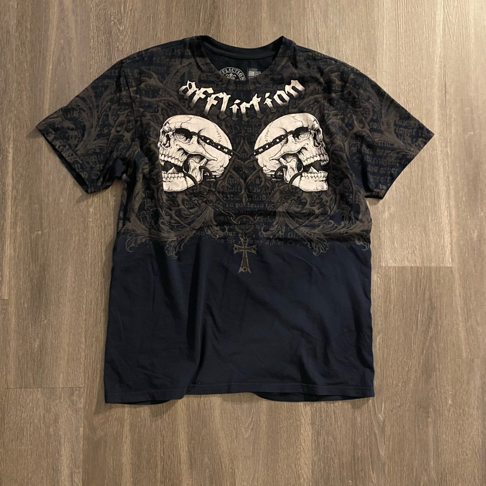 Affliction collapse shirt